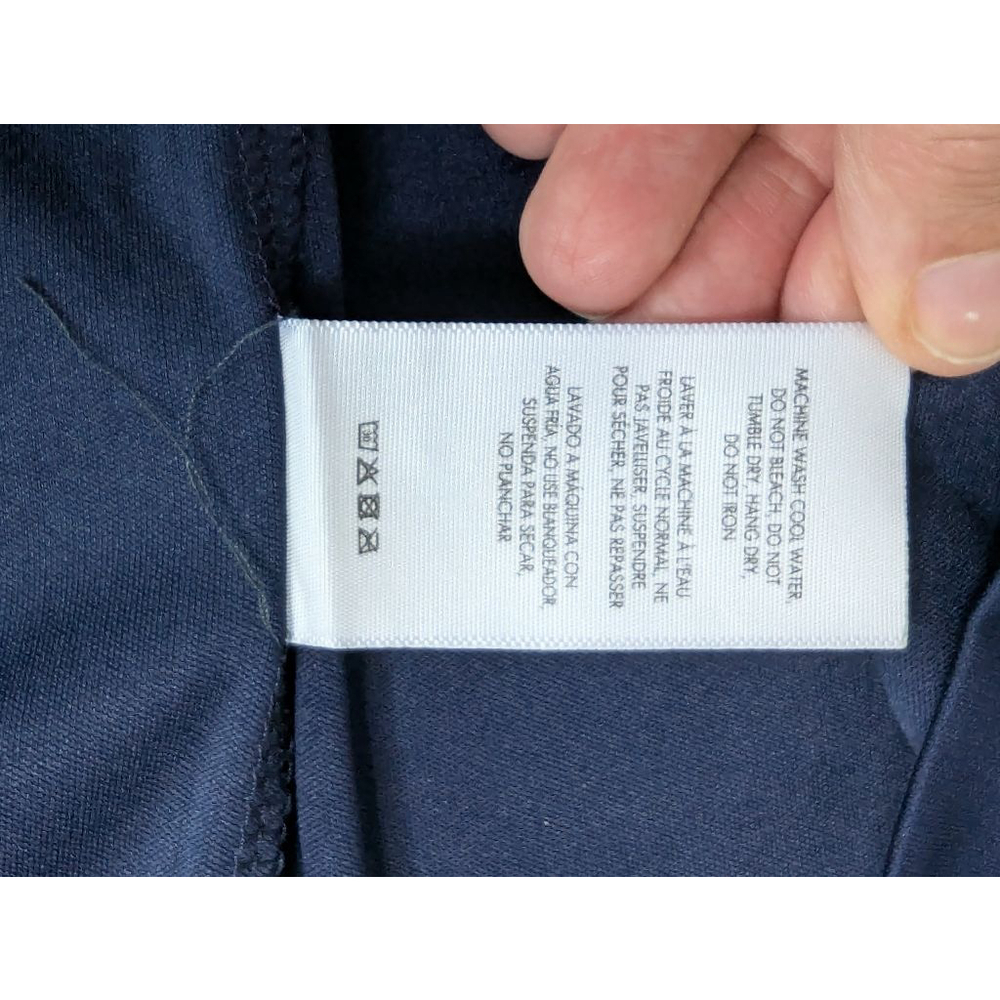 Men's SUN SURFER Navy Blue Hoodie L UV Protection - Picture 4 of 11